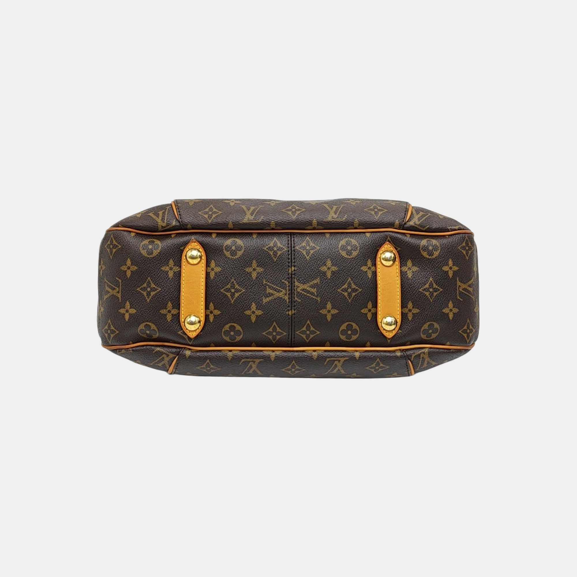 GALLIERA Monogram Coated Canvas Brown