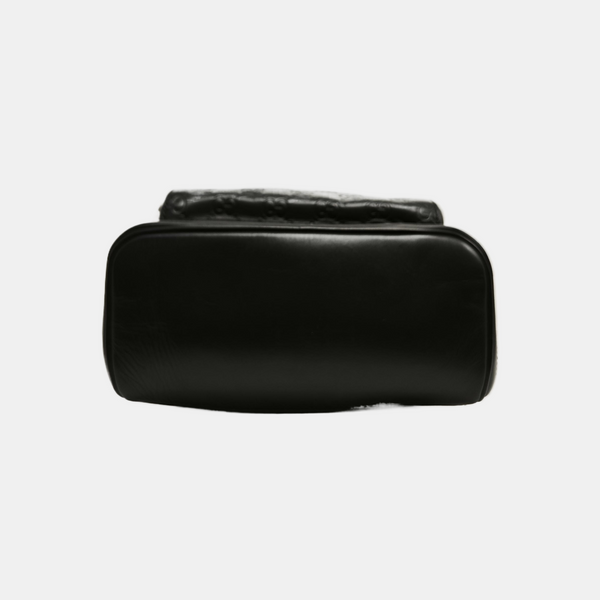 Signature Monogram Calfskin Black