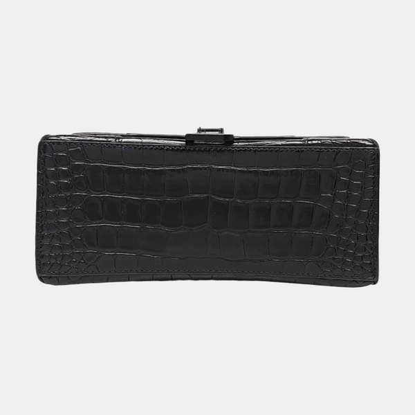 Hourglass S Calfskin Black