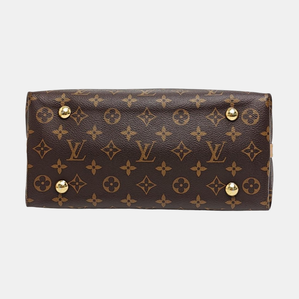 CARRYALL PM Monogram Coated Canvas Brown