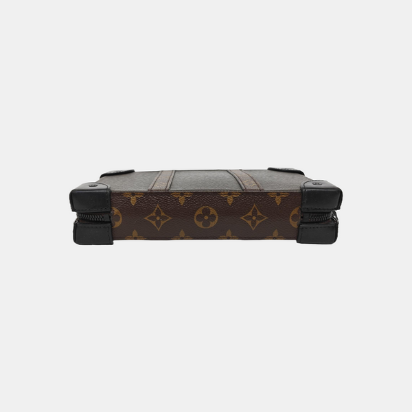 WALLET TRUNK Monogram Calfskin Gray