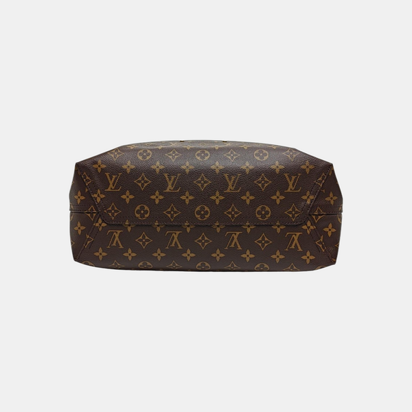 ATLANTIS Monogram Coated Canvas Brown