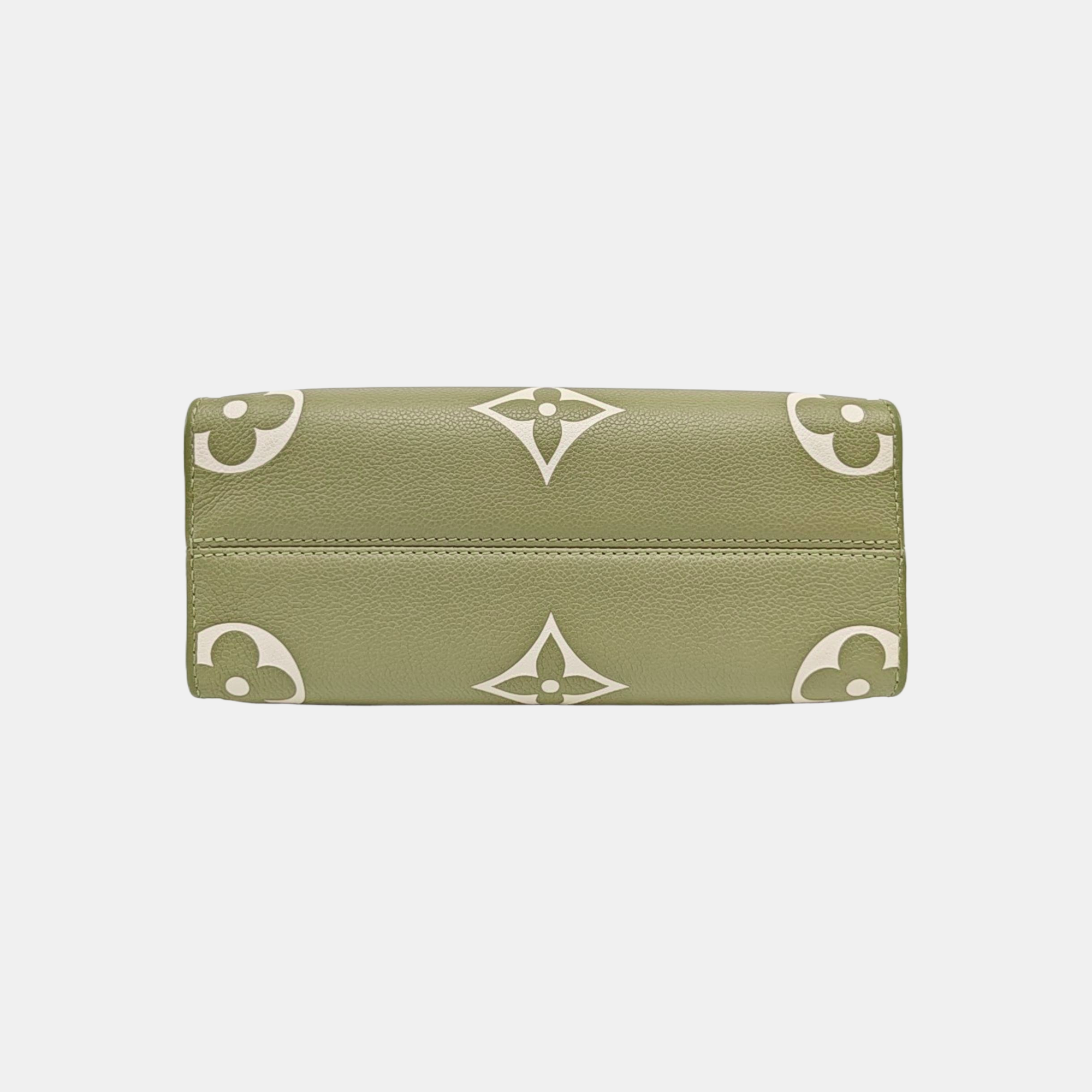ONTHEGO PM Monogram Calfskin Green