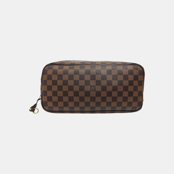 NEVERFULL MM Damier Ebene Coated Canvas Brown