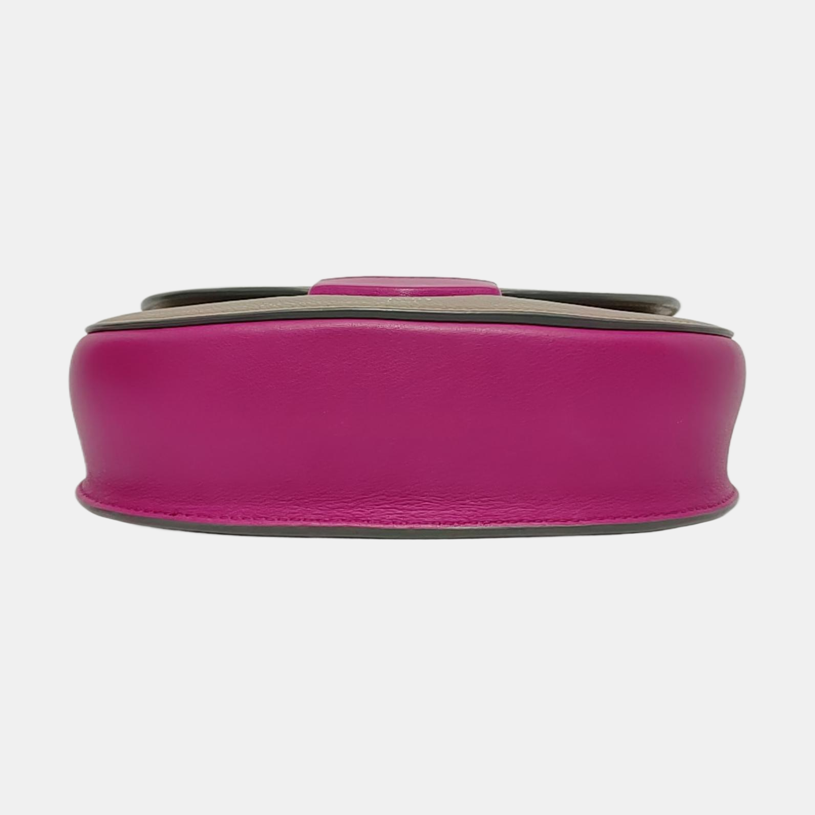 TROTTEUR Small Calfskin Gray