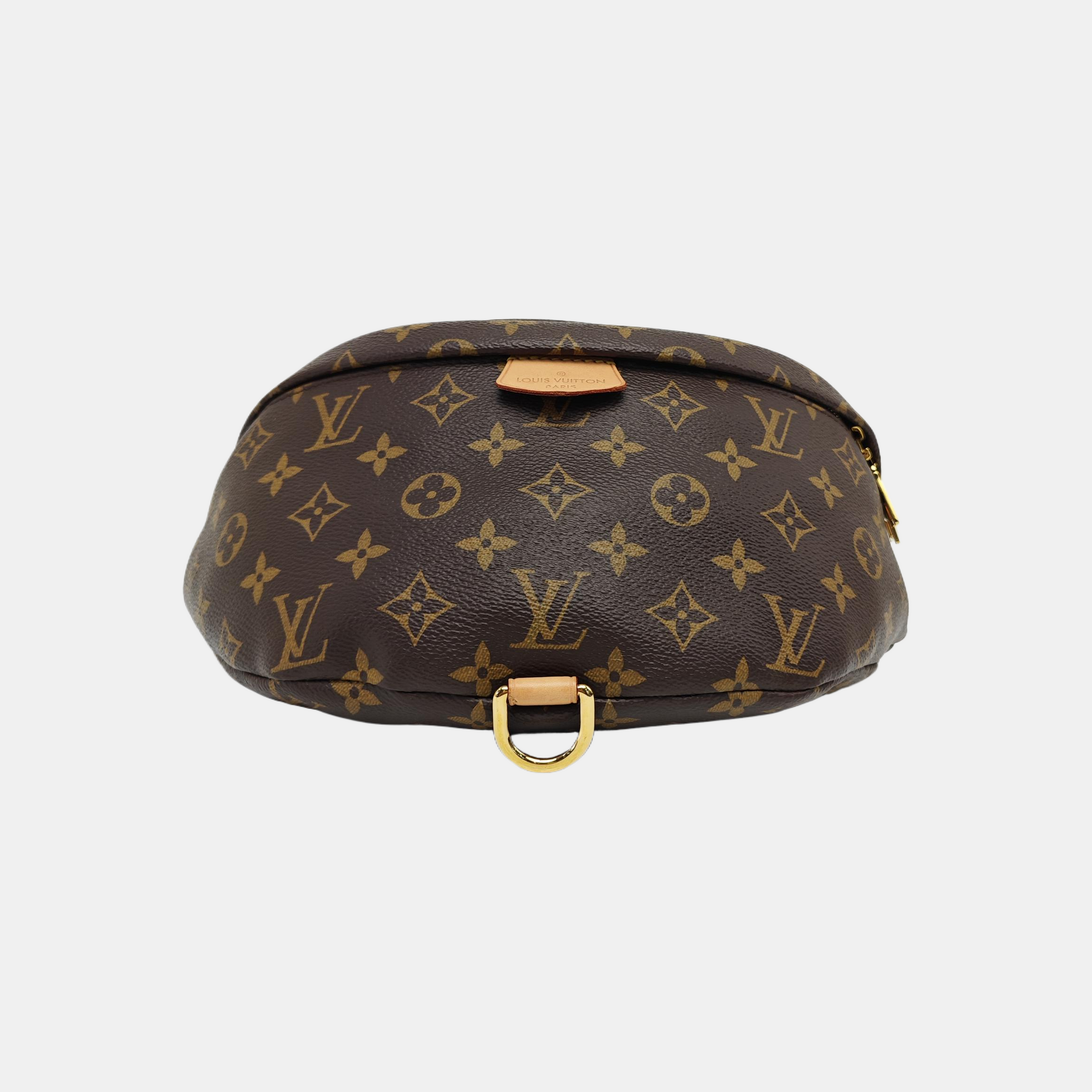 BUMBAG Monogram Coated Canvas Brown