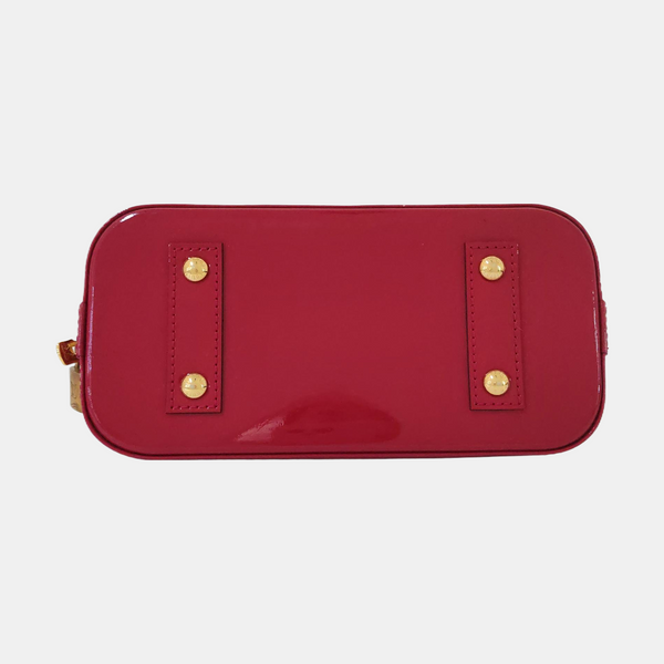 Authenticated pre-owned  ALMA BB Patent Leather Pink - Shoulder Bag at Looply
