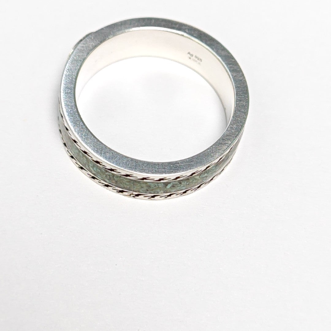Interlocking G 925 Sterling Silver Ring HK 19