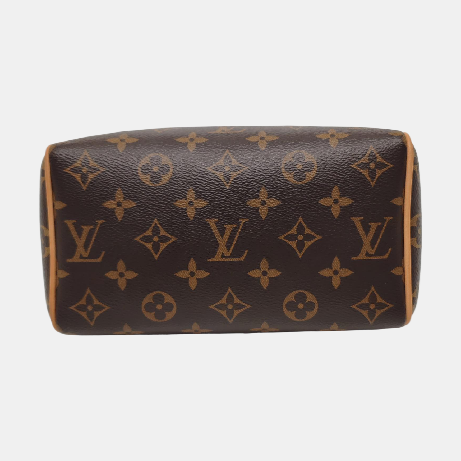 SPEEDY 20 Monogram Coated Canvas Brown