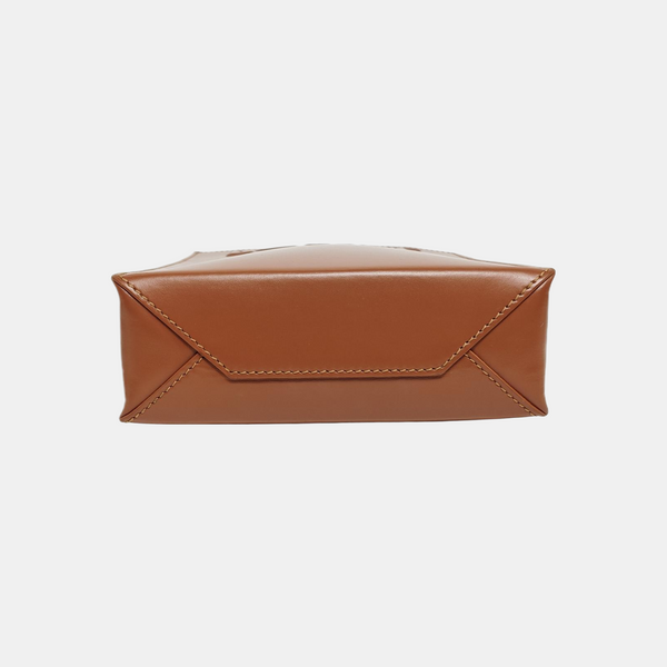 Calfskin Tote Bag Brown