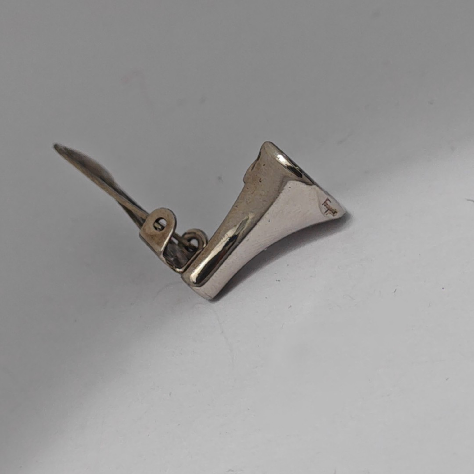 Metal Silver Clip On Earrings