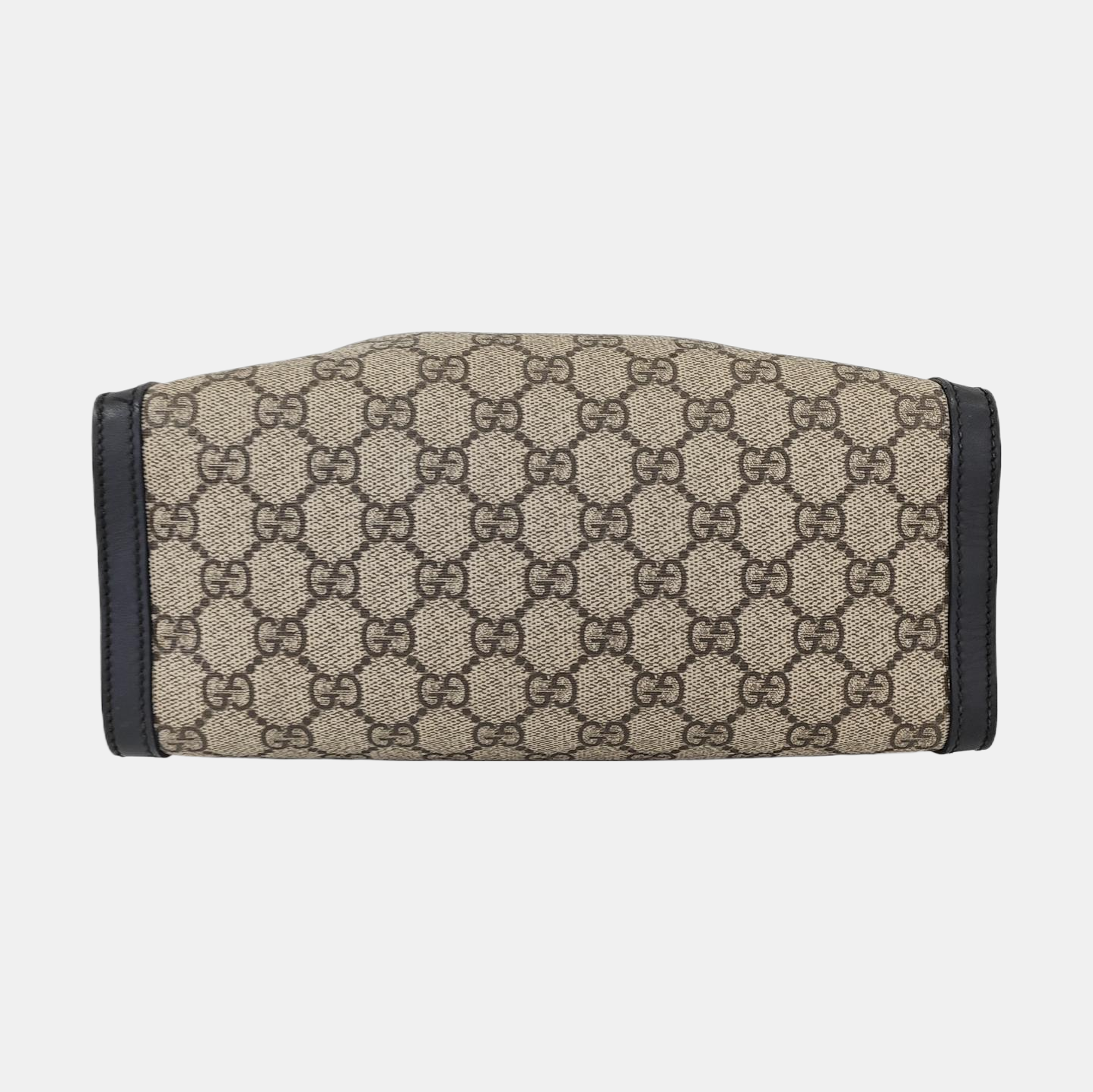 Padlock Small Monogram Coated Canvas Beige