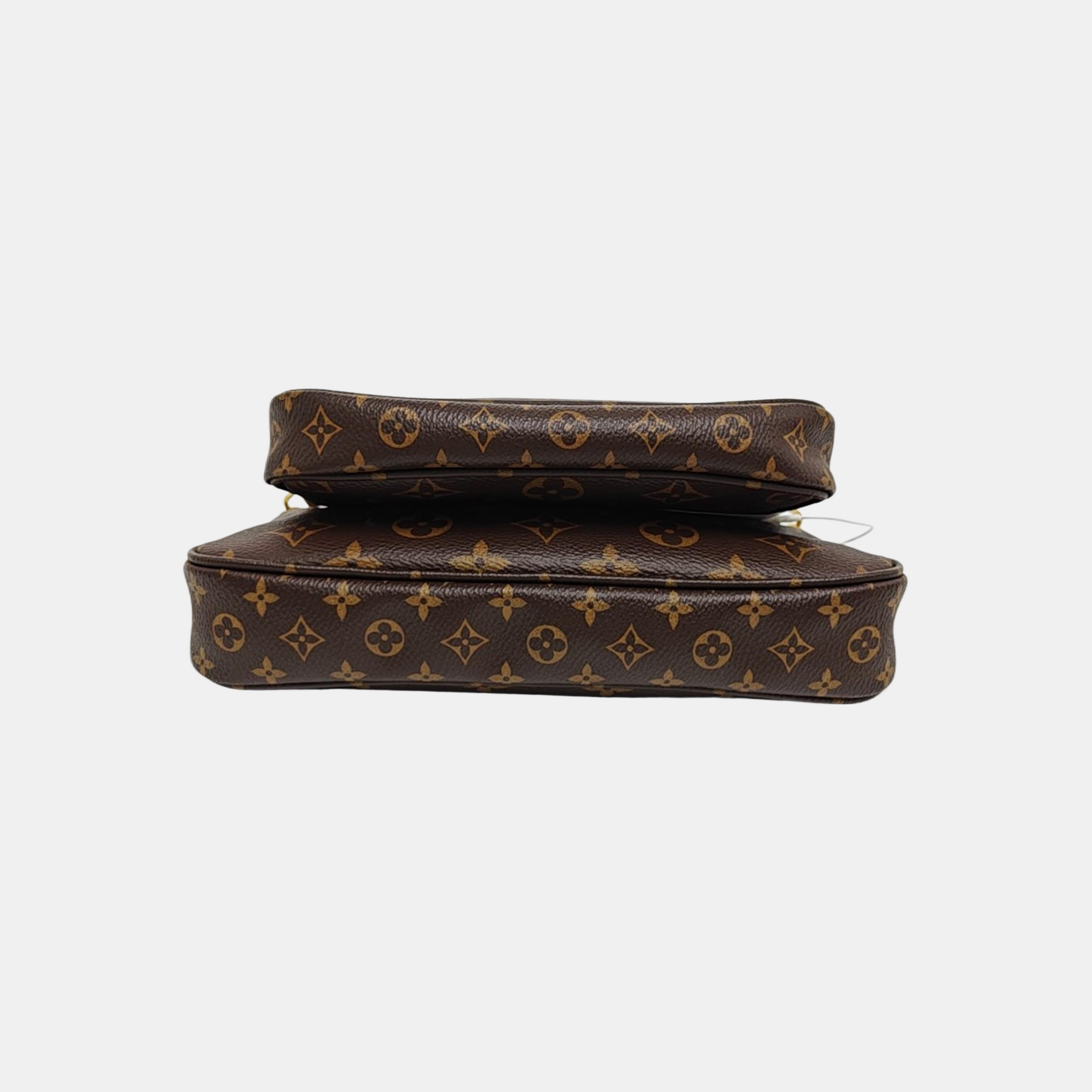 MULTI Monogram Coated Canvas Brown