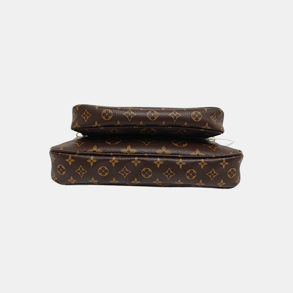 MULTI Monogram Coated Canvas Brown