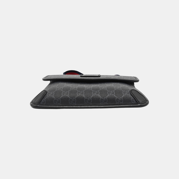 Neo Vintage Monogram Coated Canvas Black