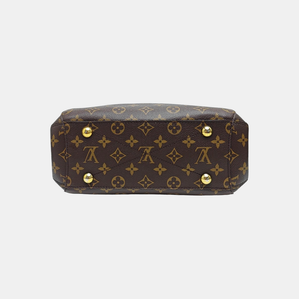 MONTAIGNE Monogram Coated Canvas Brown