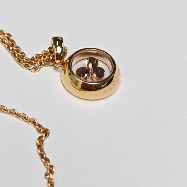 HAPPY DIAMONDS 18k Rose Gold Necklace