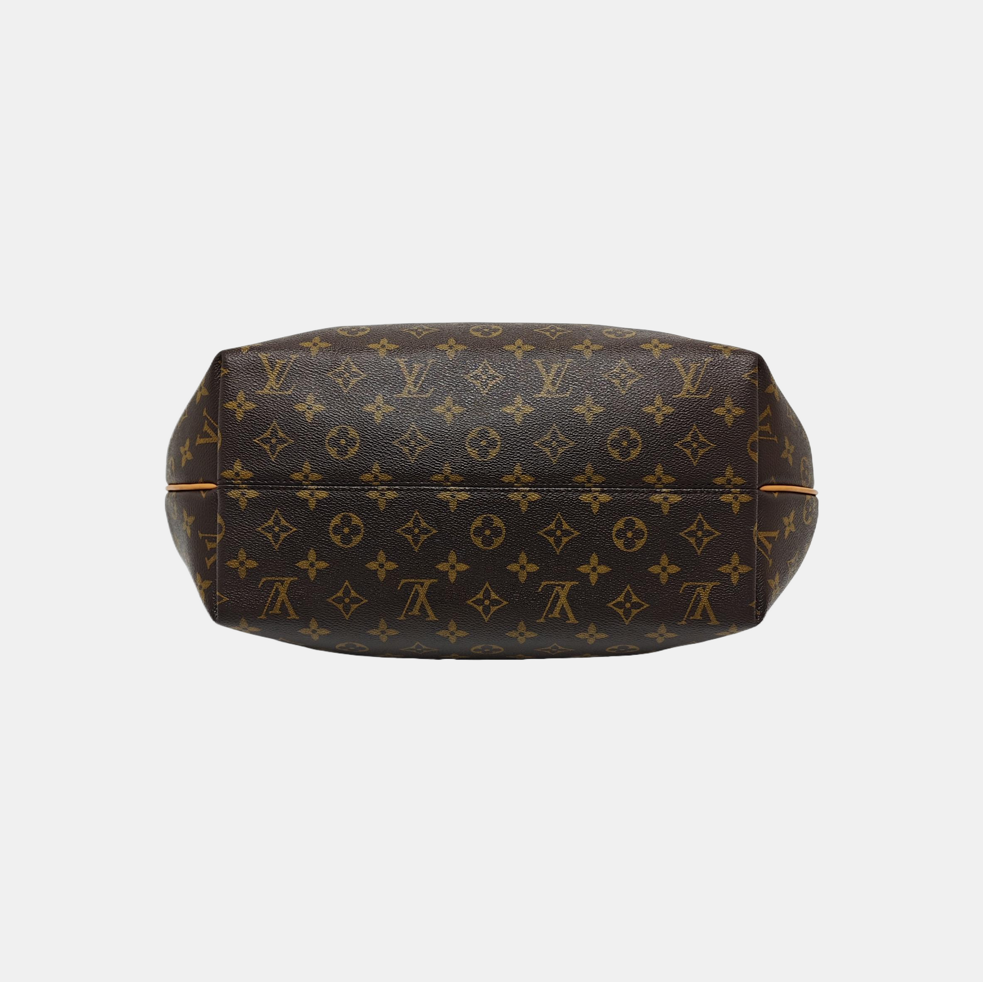 TURENNE PM Monogram Coated Canvas Brown