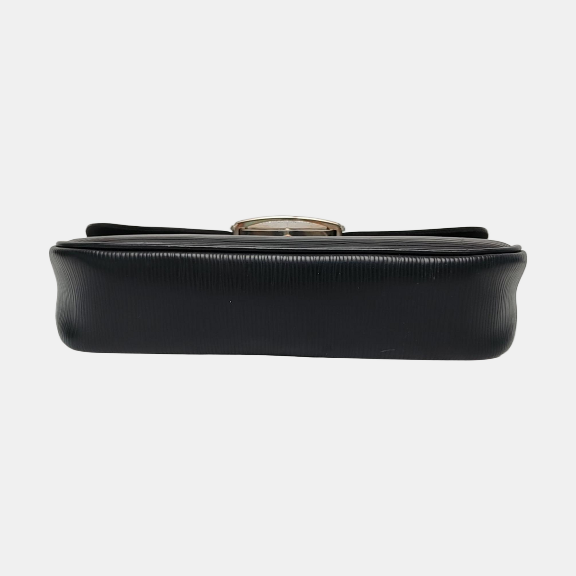 POCHETTE MONTAIGNE Epi Black