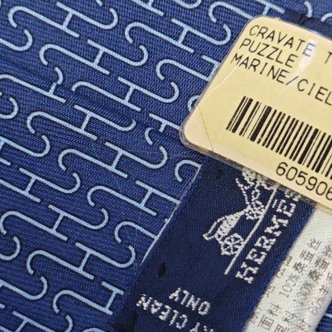 Mulberry Silk Tie Blue
