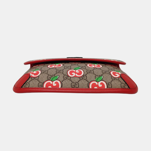 Neo Vintage Monogram Coated Canvas Red