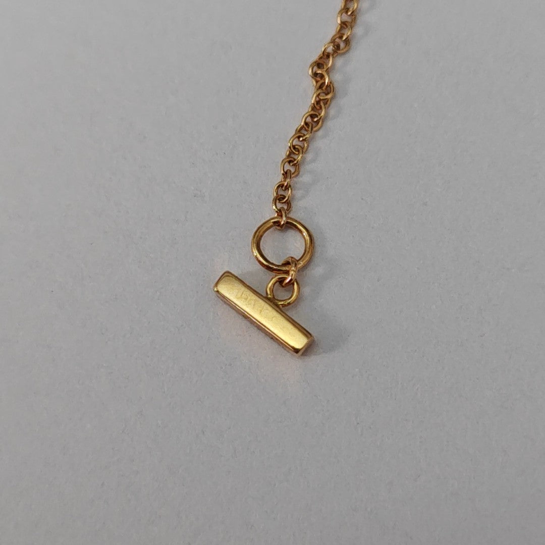 Tiffany T 18k Rose Gold Necklace