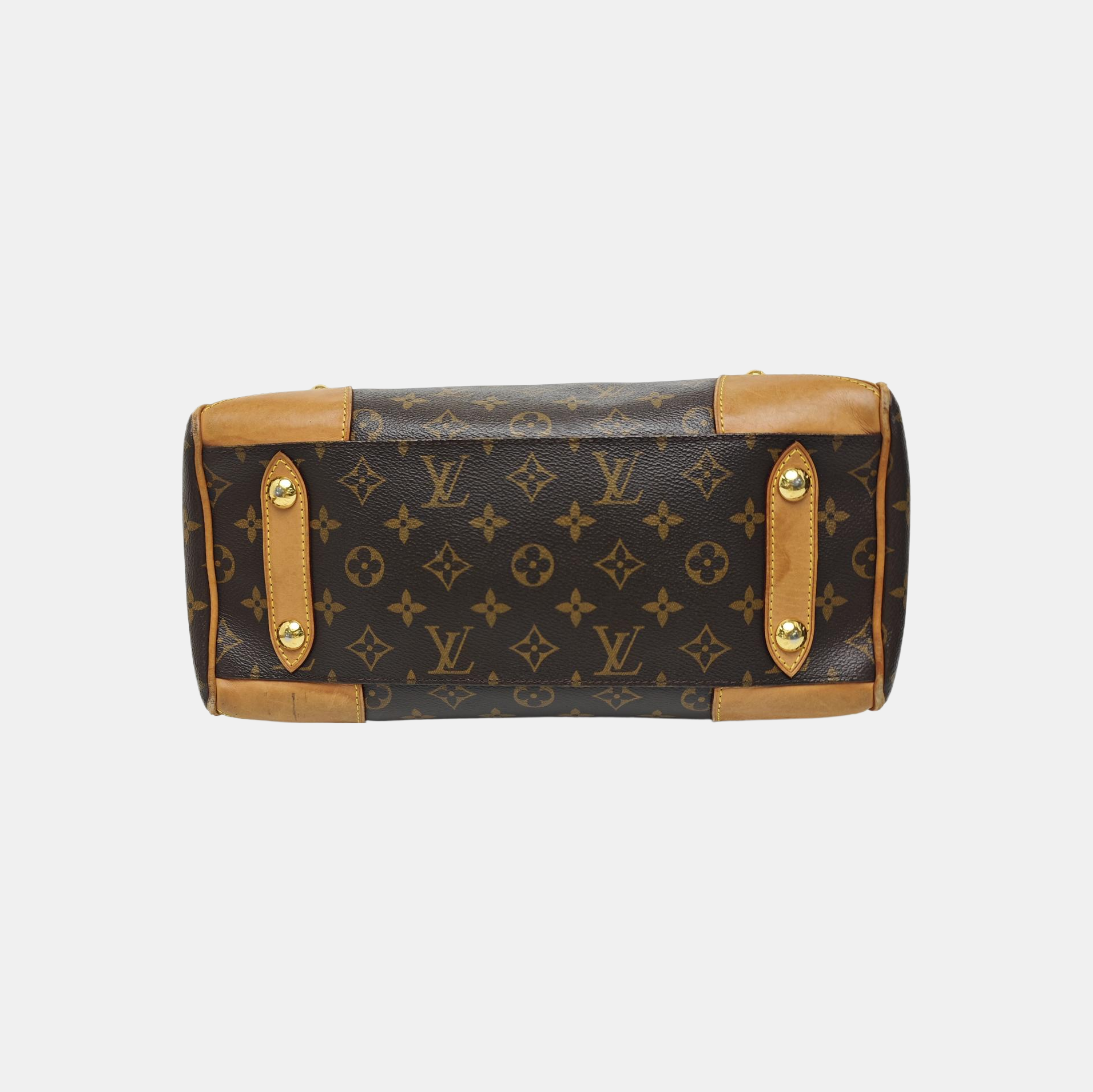 RETIRO NM Monogram Coated Canvas Brown