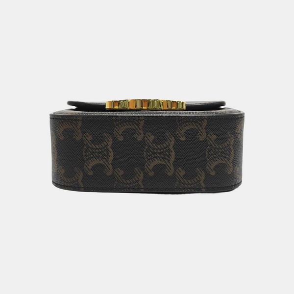 TRIOMPHE Mini Coated Canvas Black