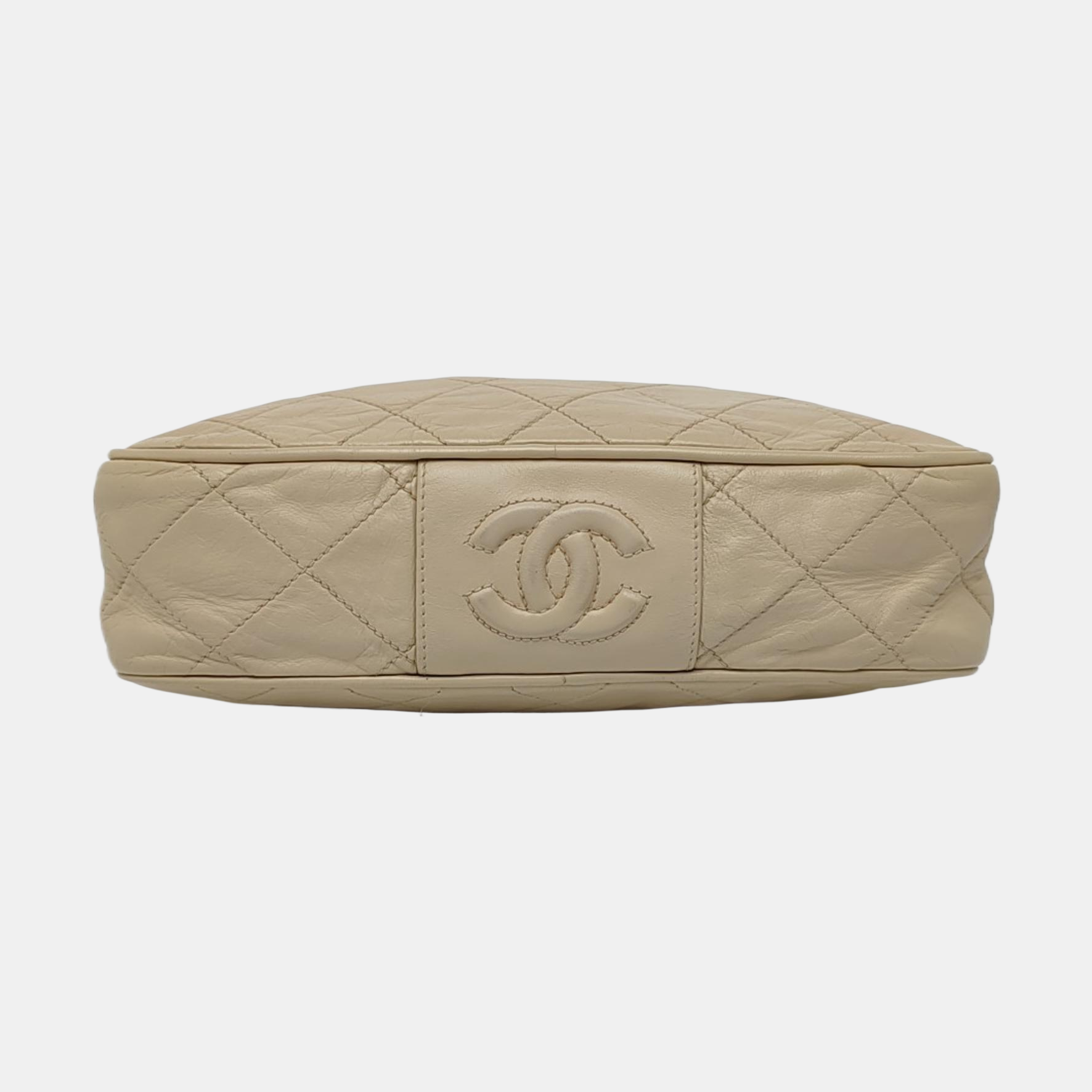 Quilted Lambskin Beige