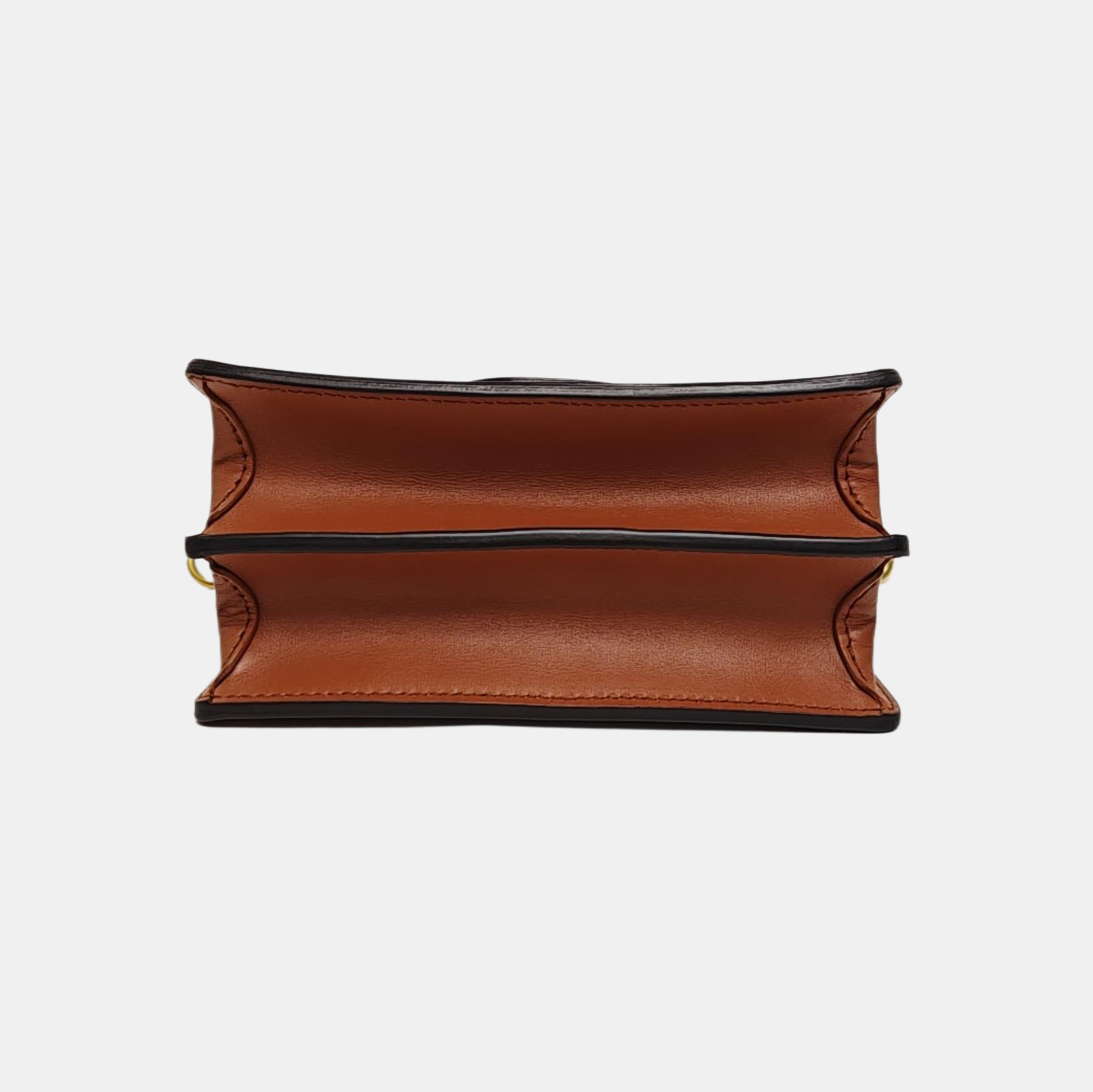 DAUPHINE Mini Monogram Coated Canvas Brown