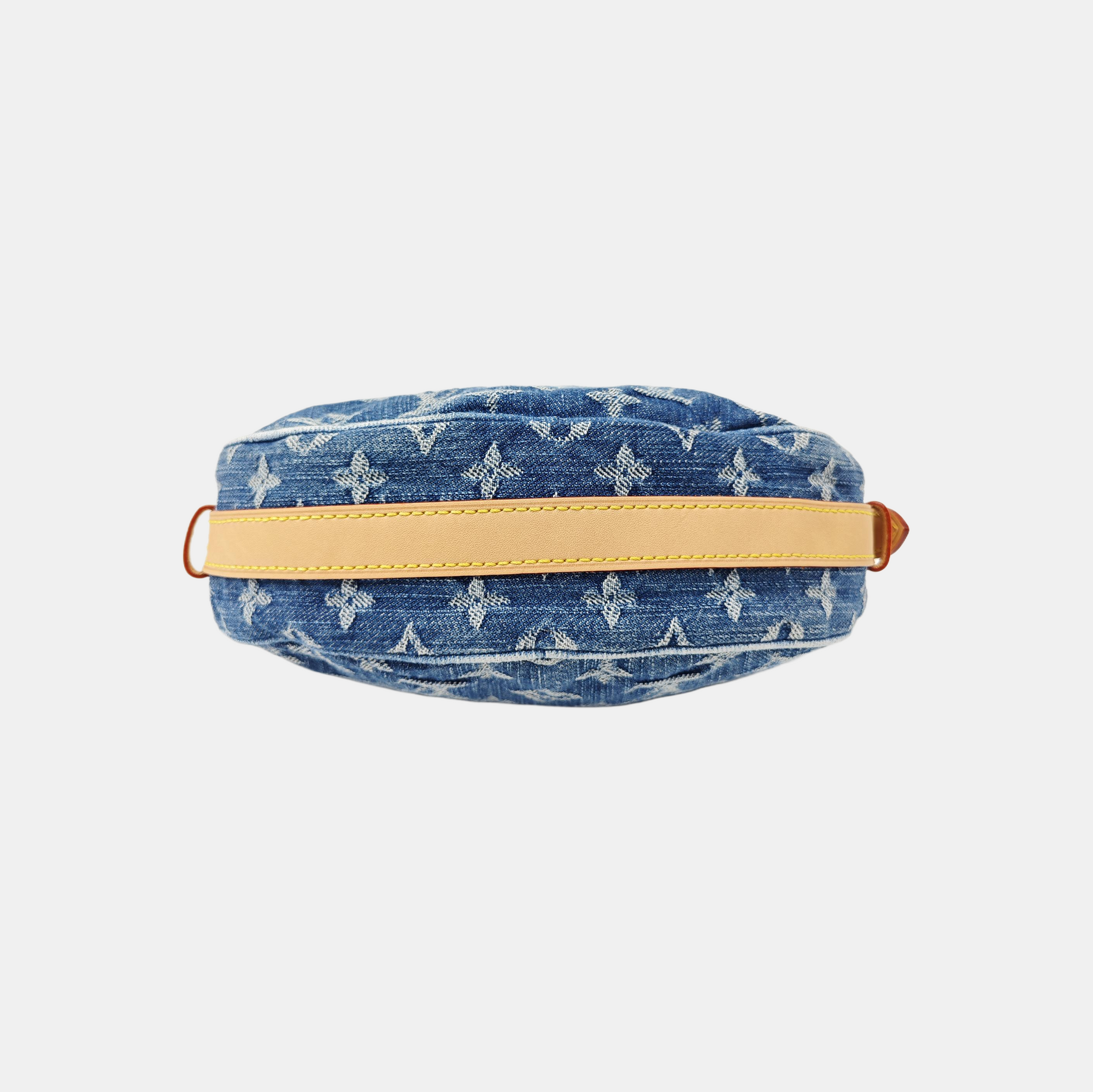 CROISSANT PM Monogram Canvas Blue