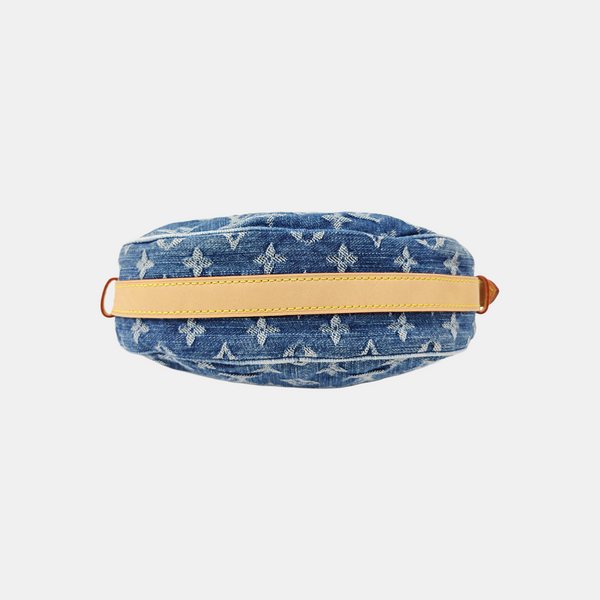 CROISSANT PM Monogram Canvas Blue