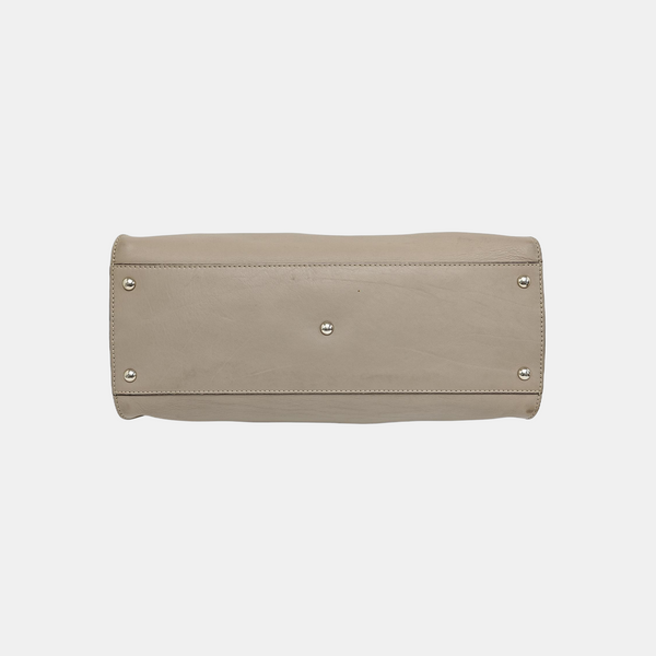Peekaboo Large Calfskin Gray