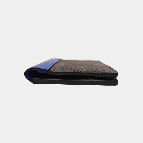 Monogram Coated Canvas Card Holder Brown