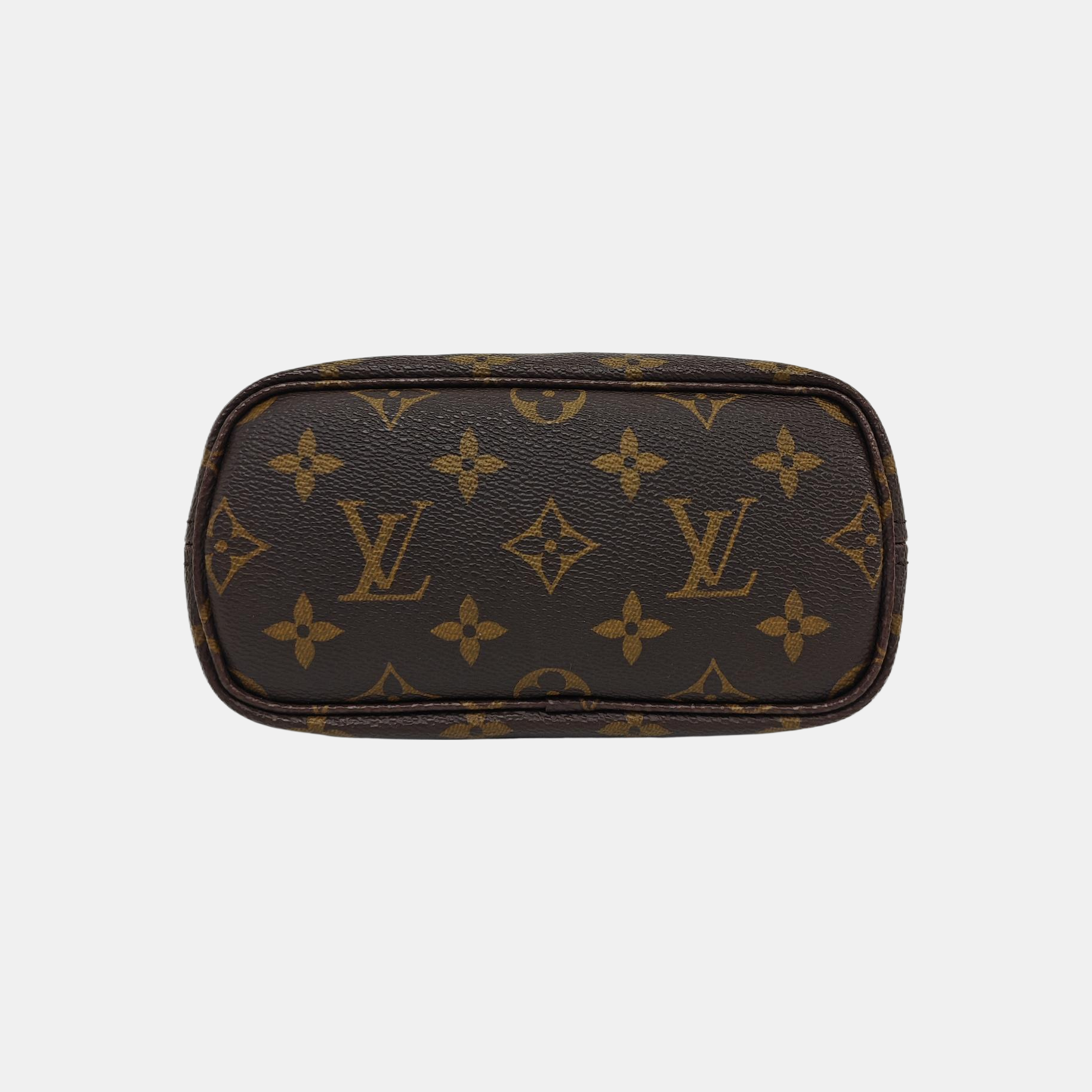NEVERFULL BB Monogram Coated Canvas Brown