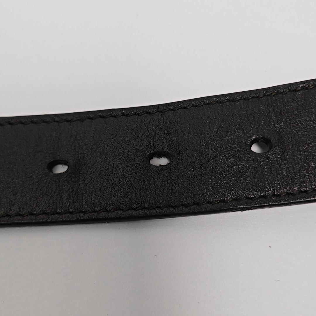 Leather Belt Black