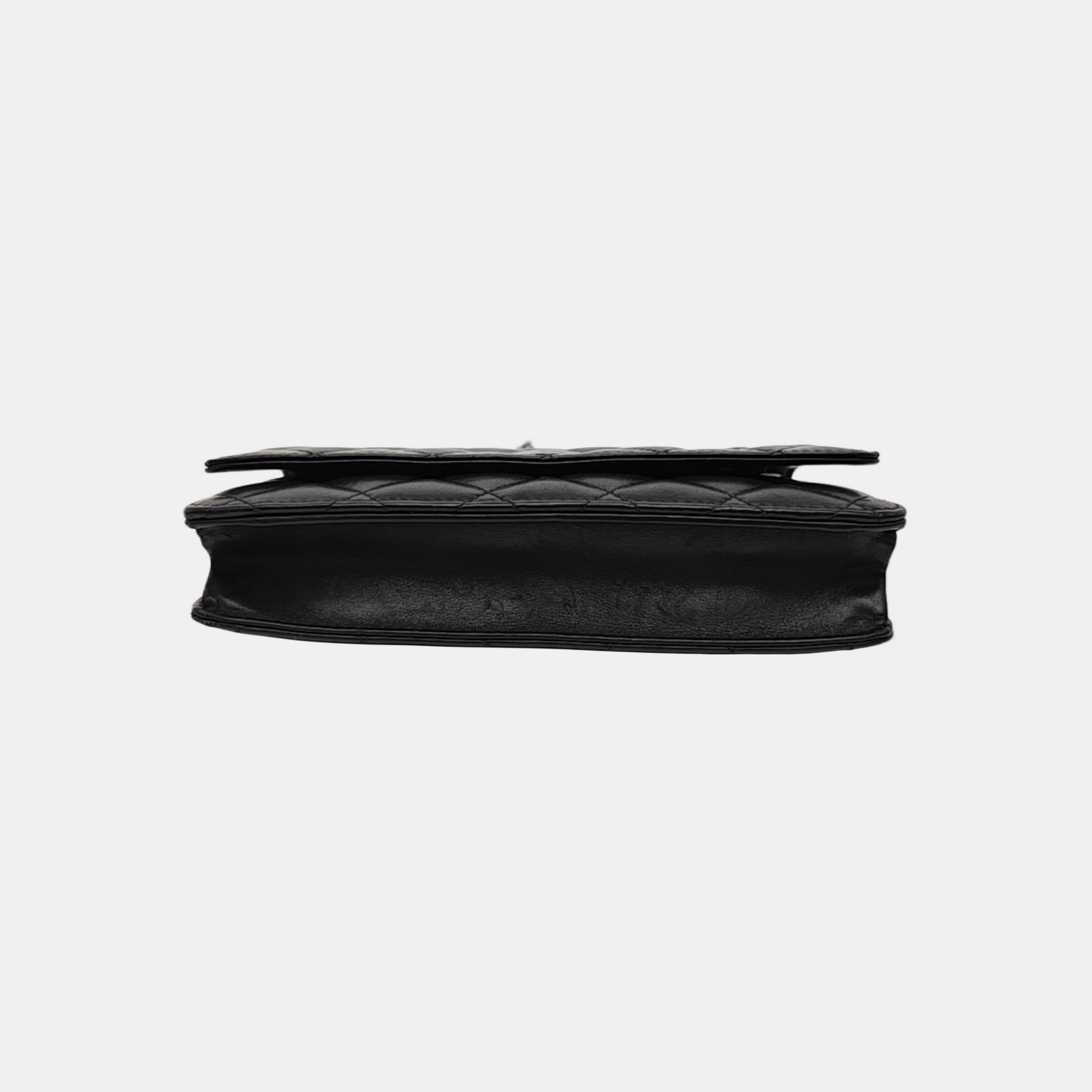 CAMBON Medium Quilted Calfskin Black
