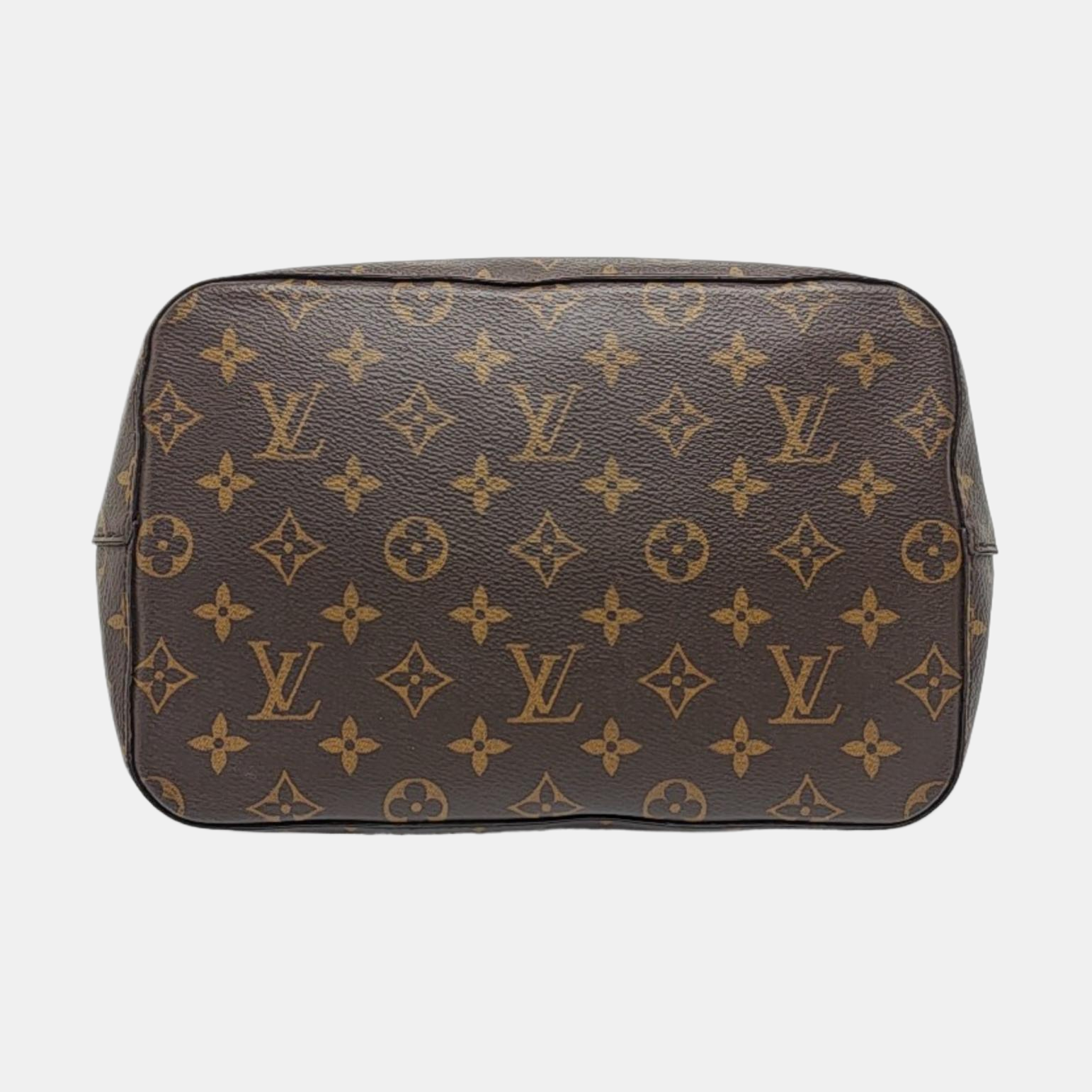 NÉONOÉ MM Monogram Coated Canvas Brown