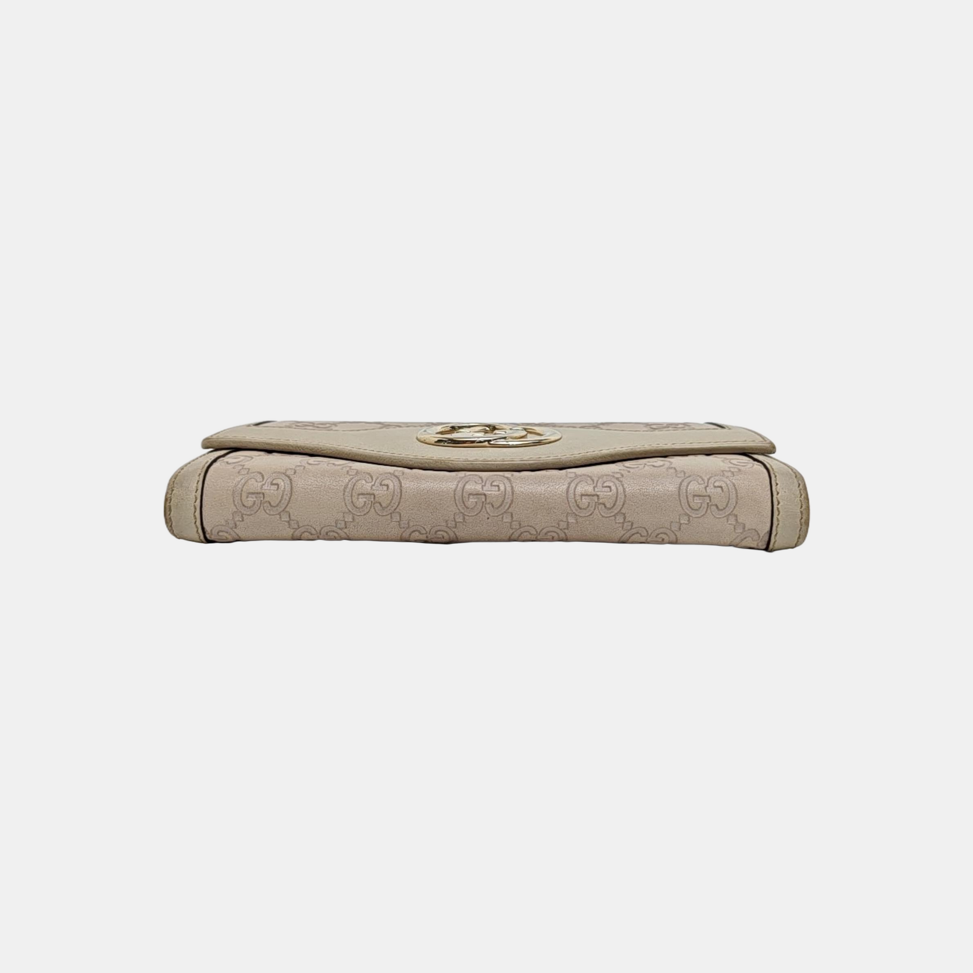 Calfskin Wallet White