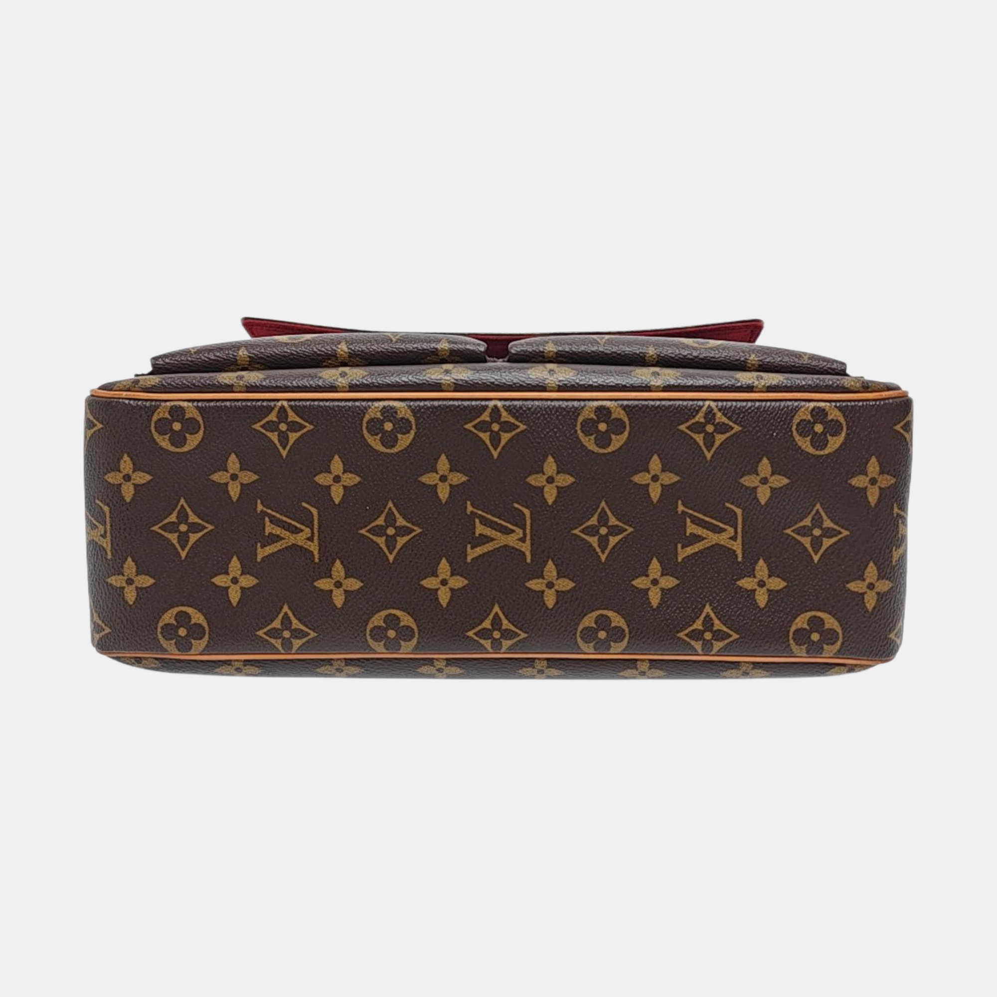 VIVA CITE Monogram Coated Canvas Brown