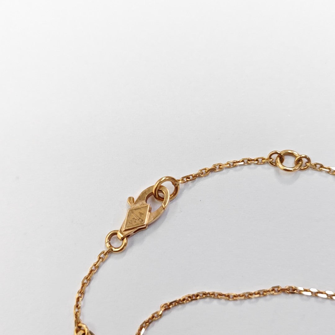 Sweet Alhambra 18k Rose Gold Necklace