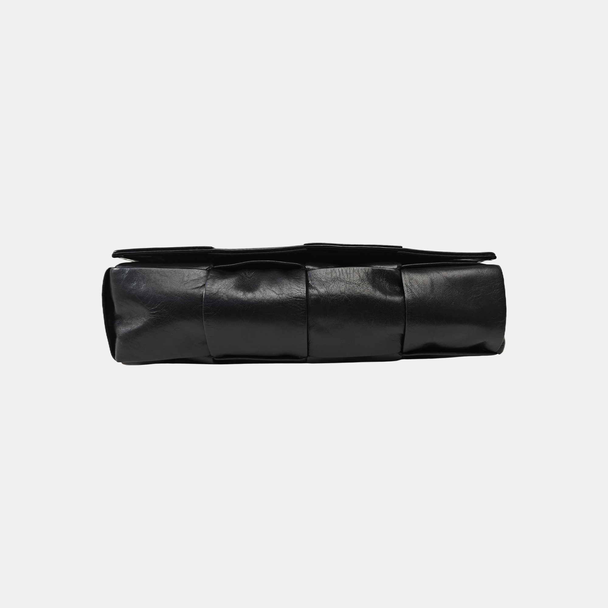 Calfskin Shoulder Bag Black