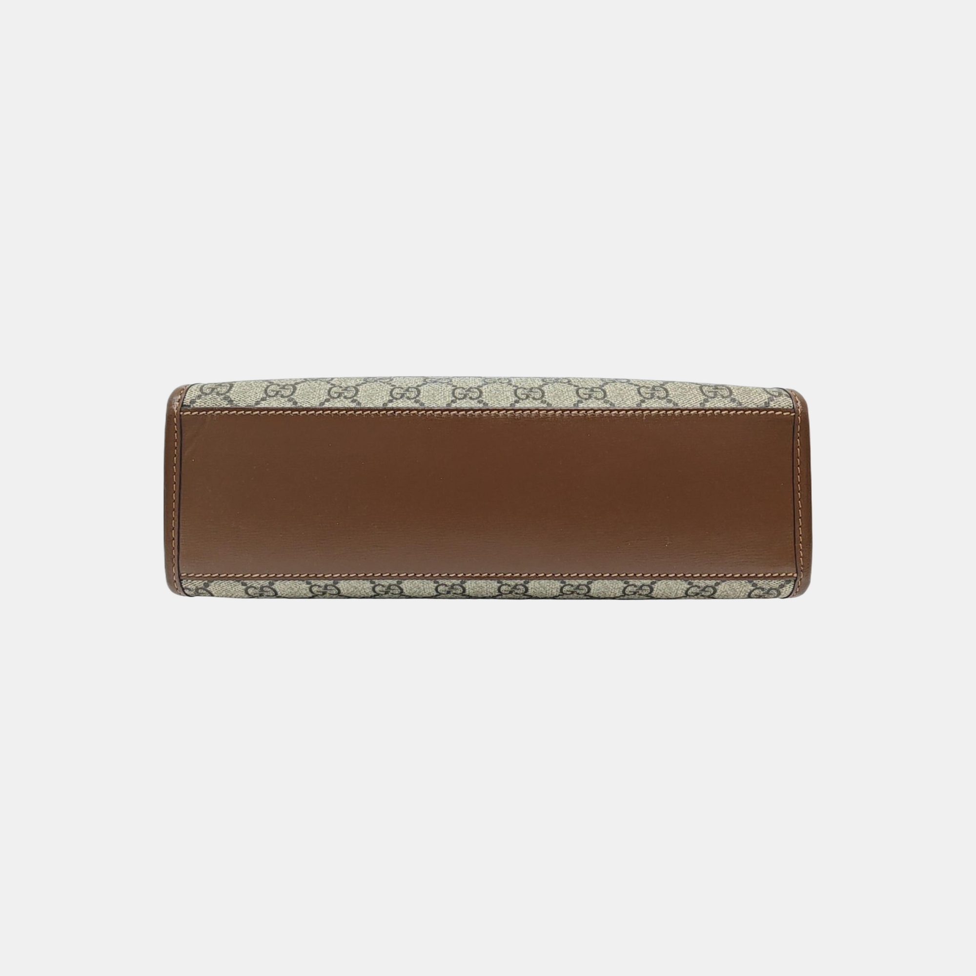 GG Multicolor Monogram Coated Canvas Beige