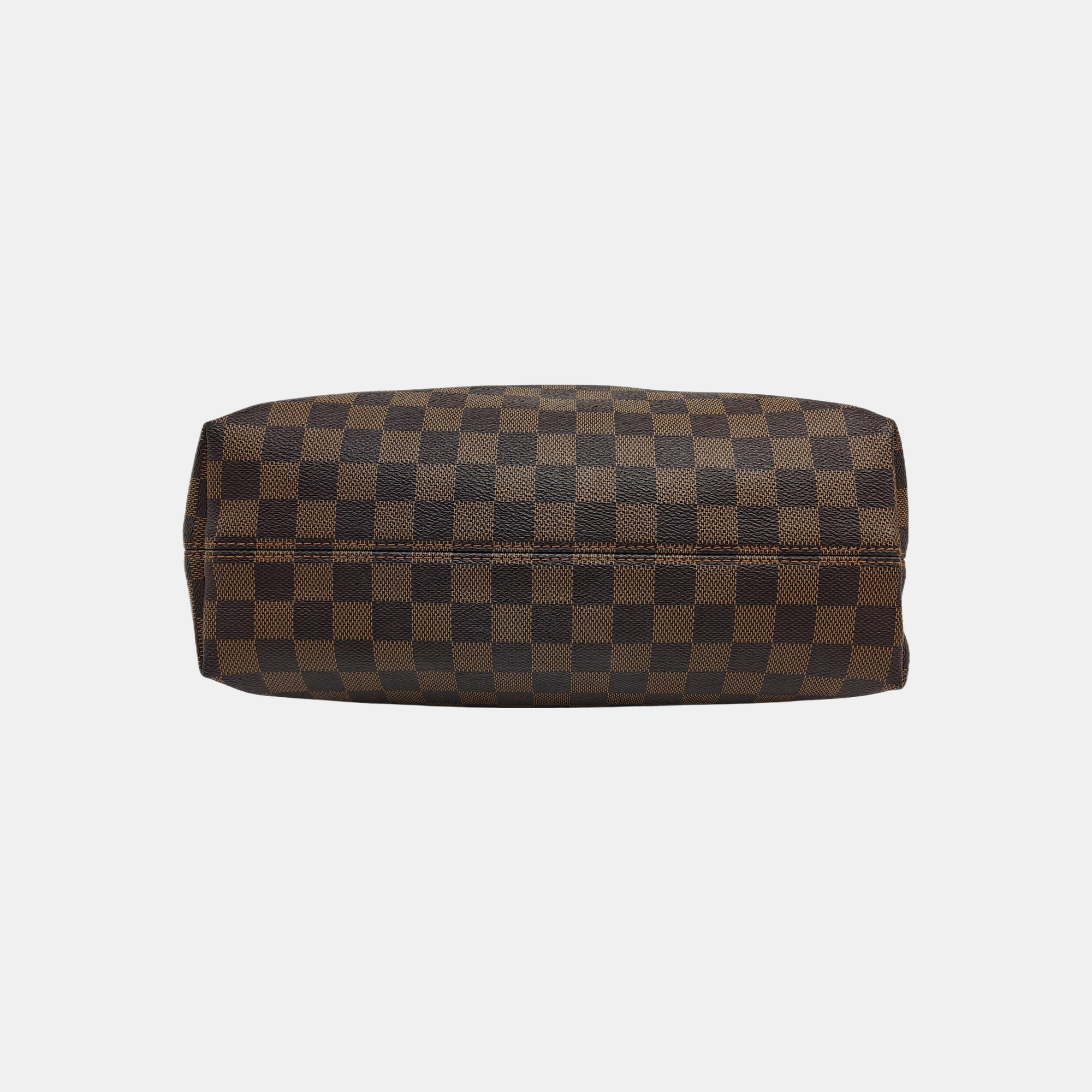 GRACEFUL PM Damier Ebene Coated Canvas Brown