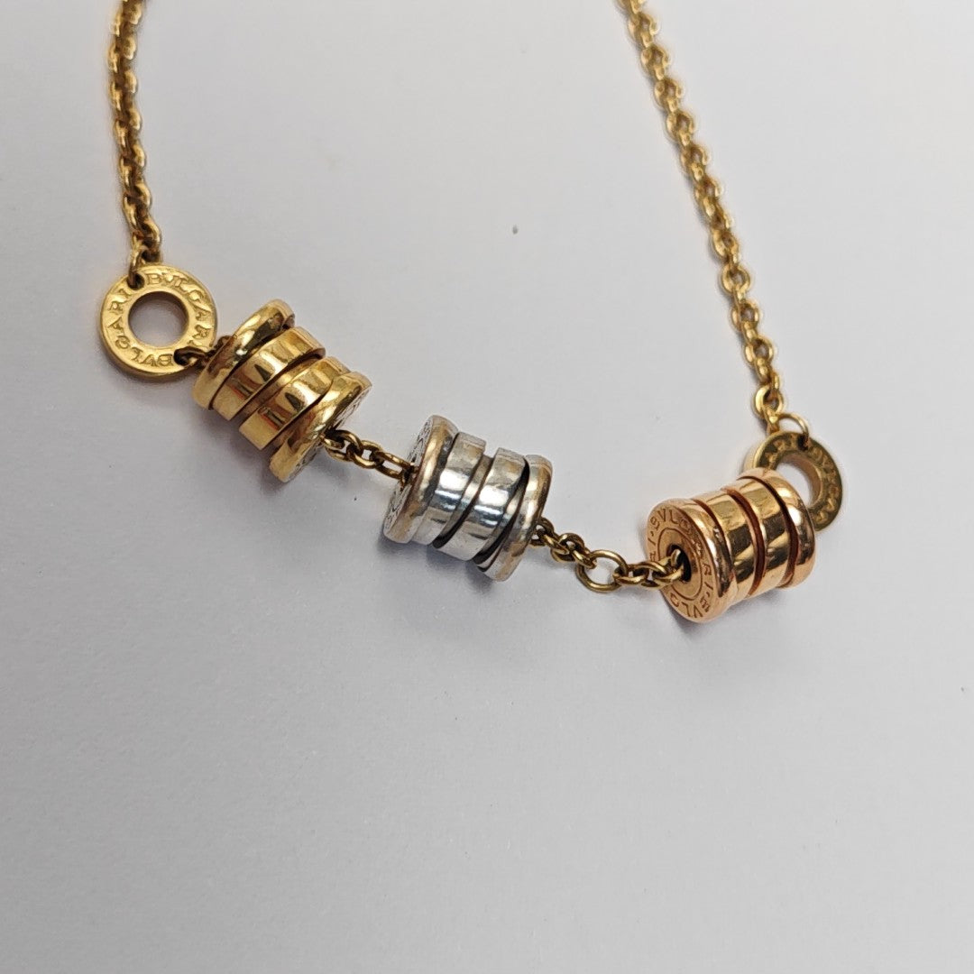 B.ZERO1 18k White Gold Bracelet