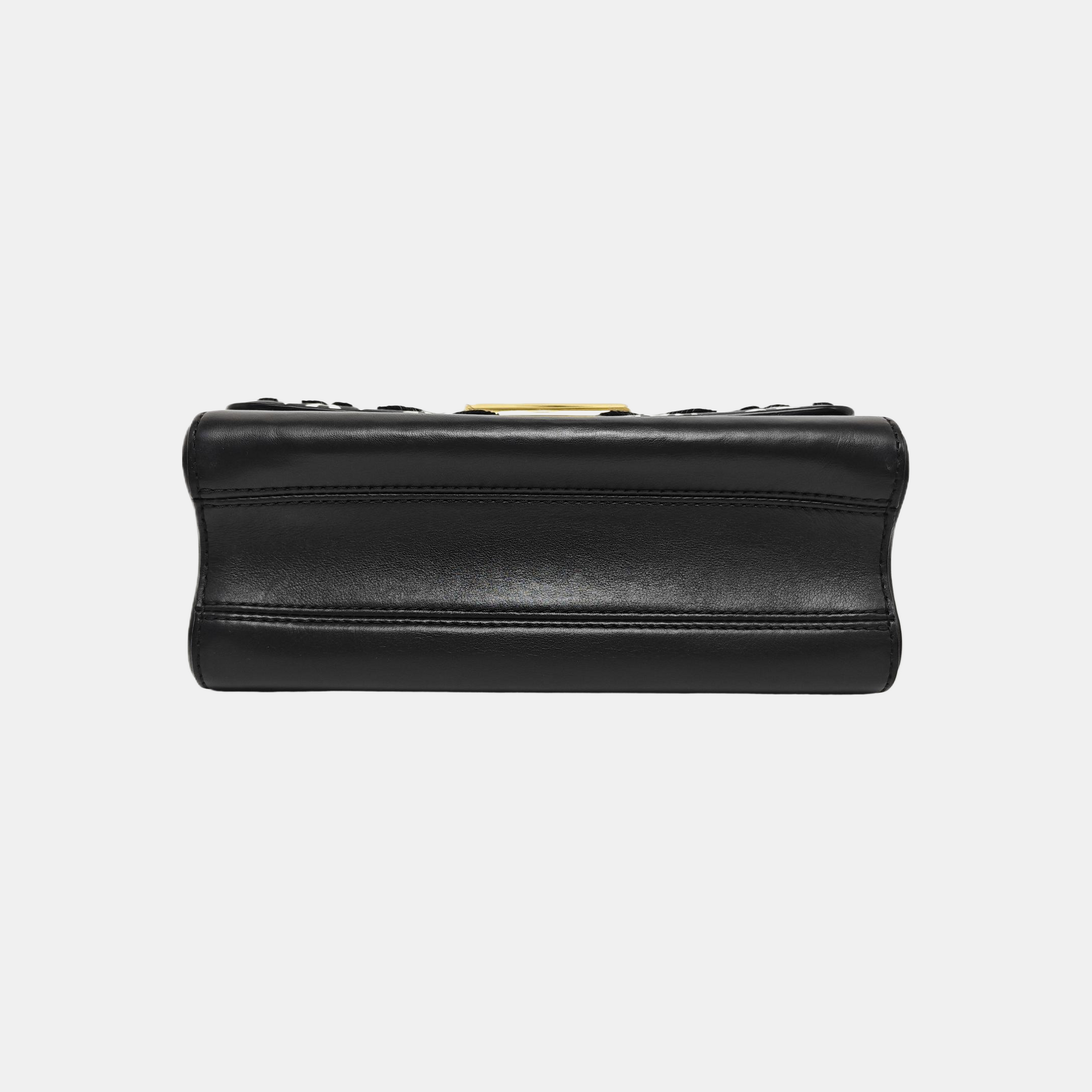 TWIST MM Calfskin Black