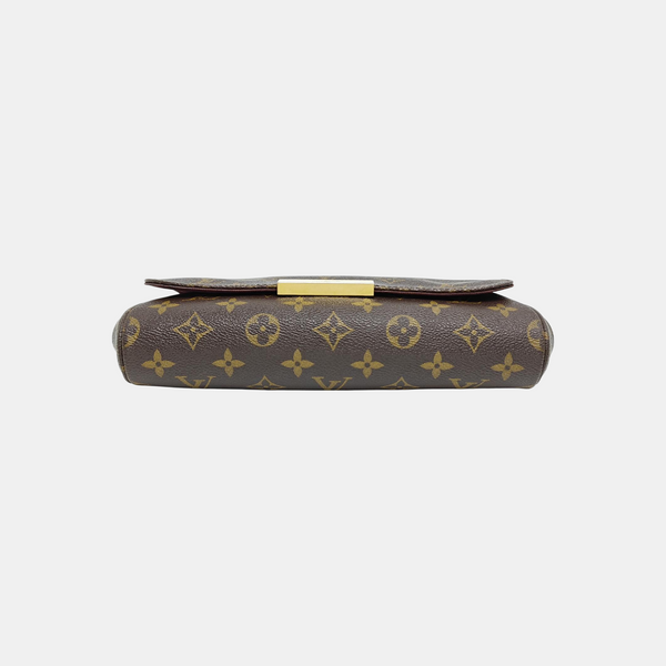 FAVORITE PM Coated Canvas Brown