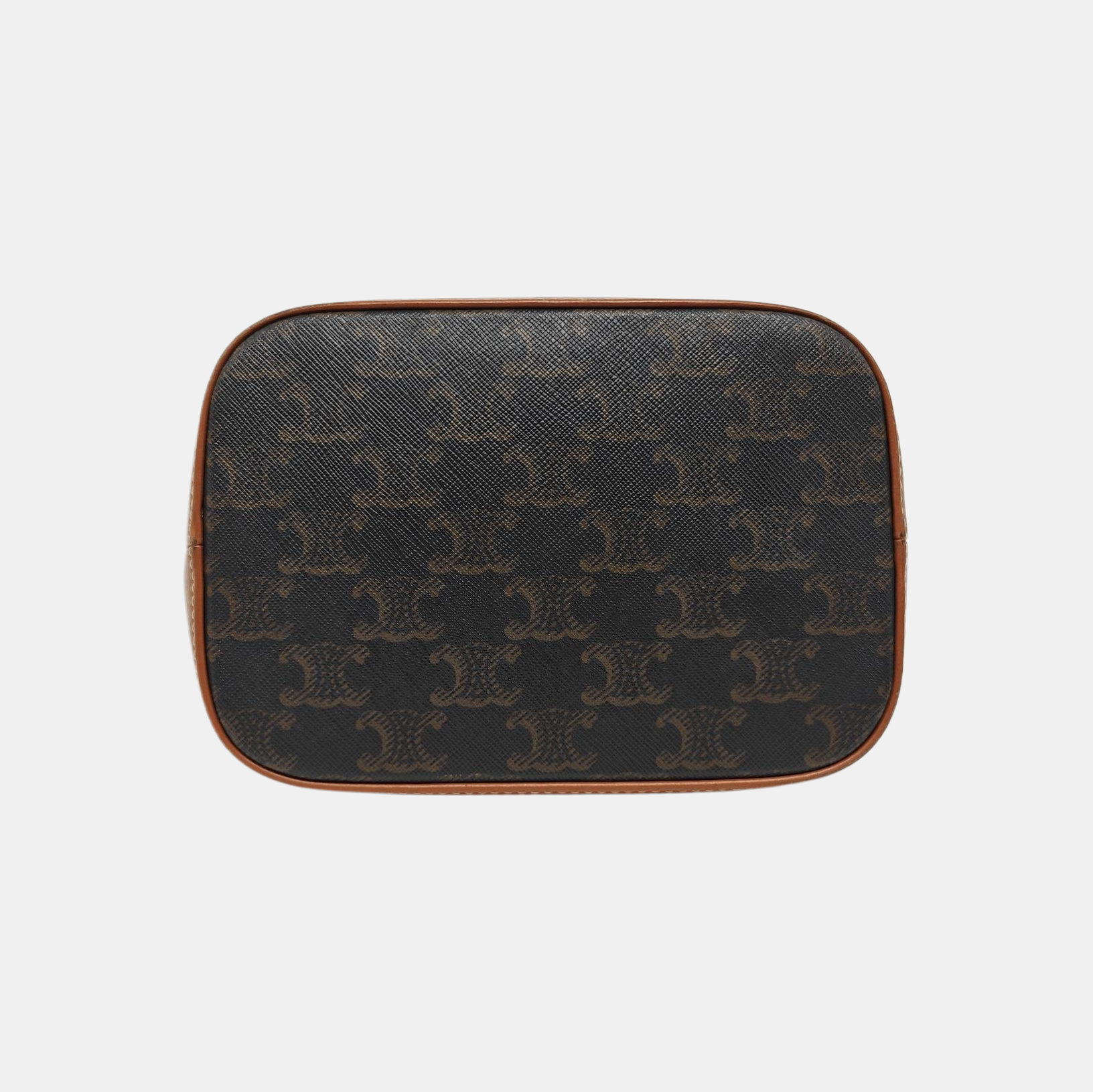 TRIOMPHE CANVAS Small Coated Canvas Brown