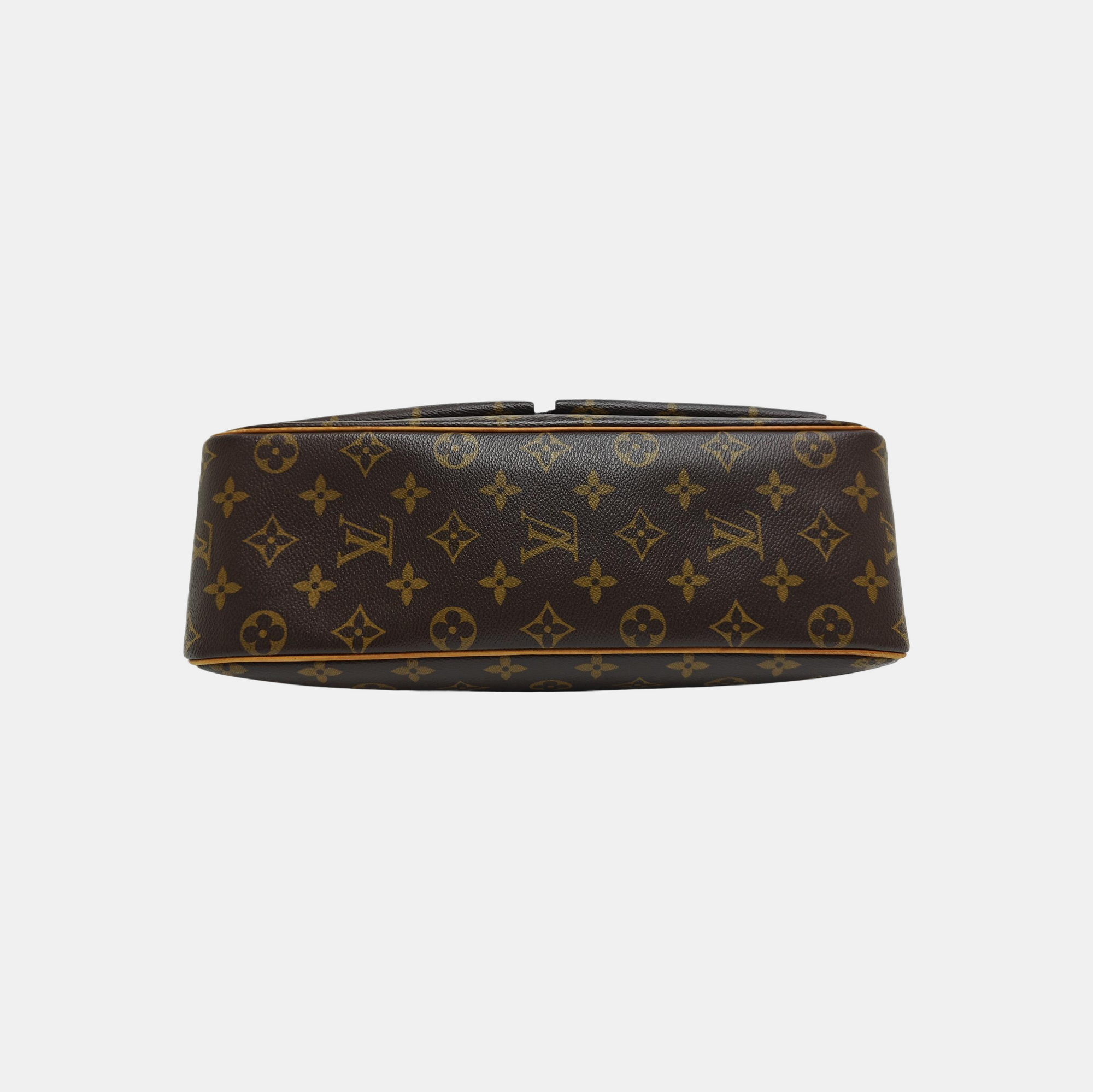 VIVA CITE Monogram Coated Canvas Brown