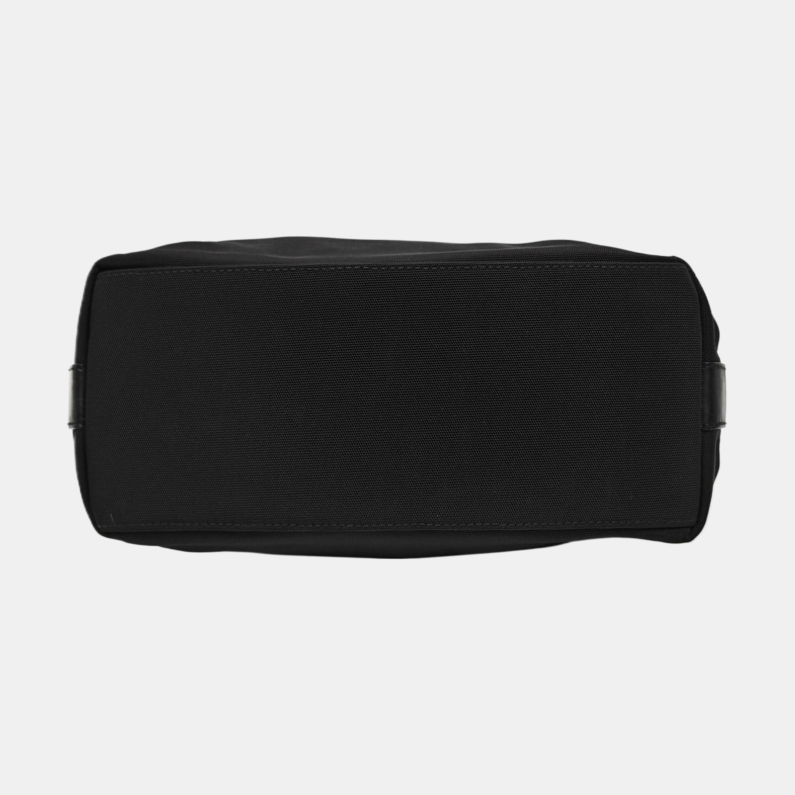 Fabric Top Handle Bag Black